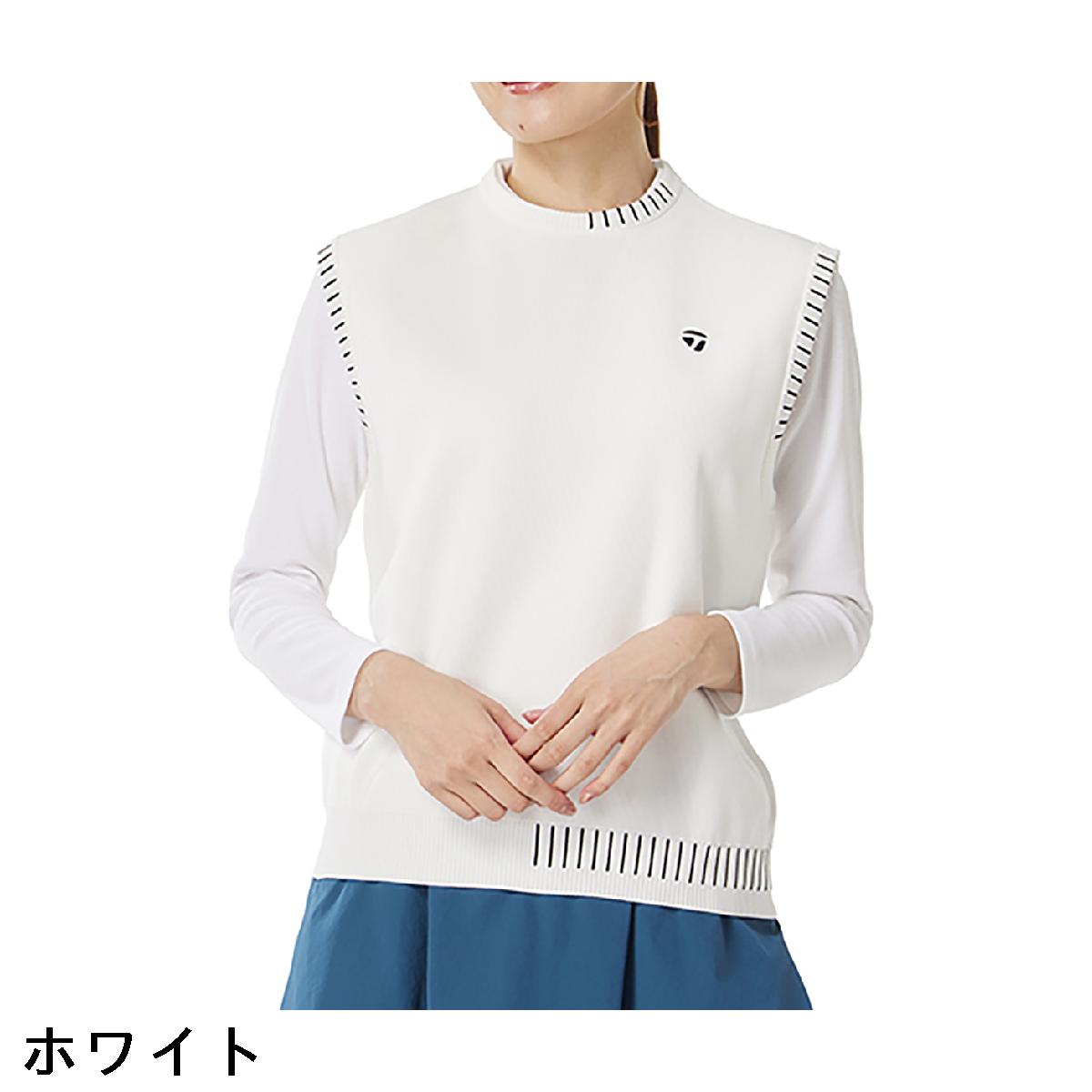 テーラーメイド　Taylor Made　ストレッチ ステッチドクルーベスト　レディス