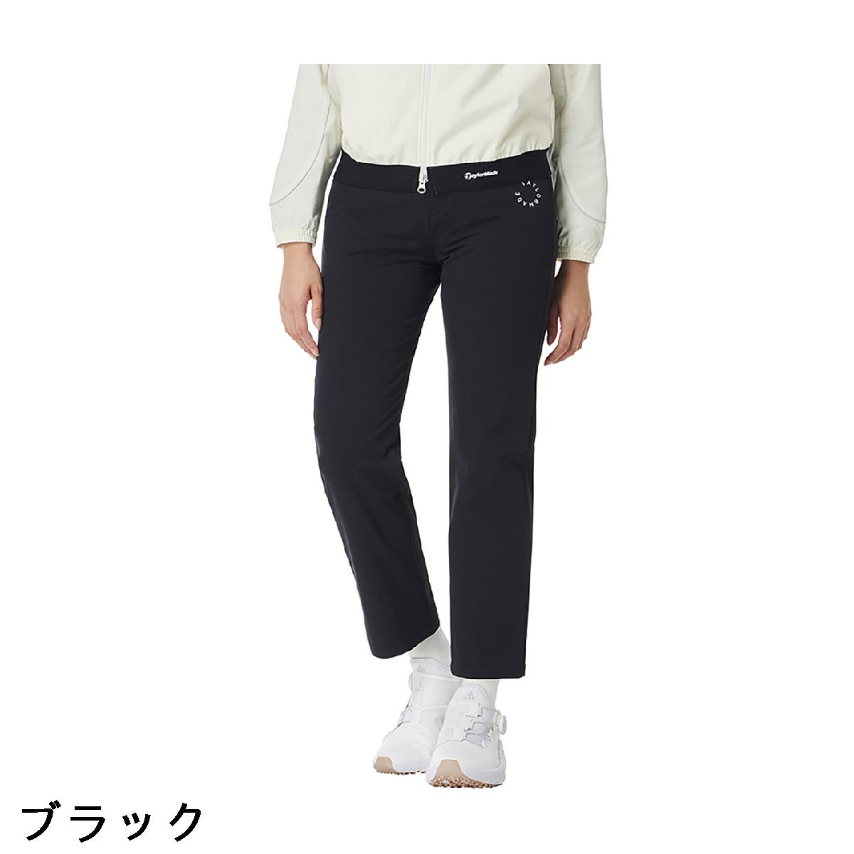 テーラーメイド　Taylor Made　ストレッチ サークルロゴ ストレートアンクルパンツ　レディス