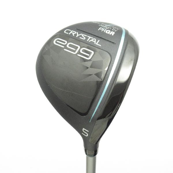【中古】プロギア　egg　CRYSTAL egg フェアウェイウッド CRYSTAL　レディス 【5W】シャフト：CRYSTALBランク　フレックスL　右用