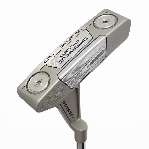 【中古】オデッセイ　ODYSSEY　DAMASCUS MILLED TRI-BEAM TWO パター スチールシャフト　【33.5】シャフト：スチールシャフトBランク　フレックス計測項目外　男性用 メンズ用　右用