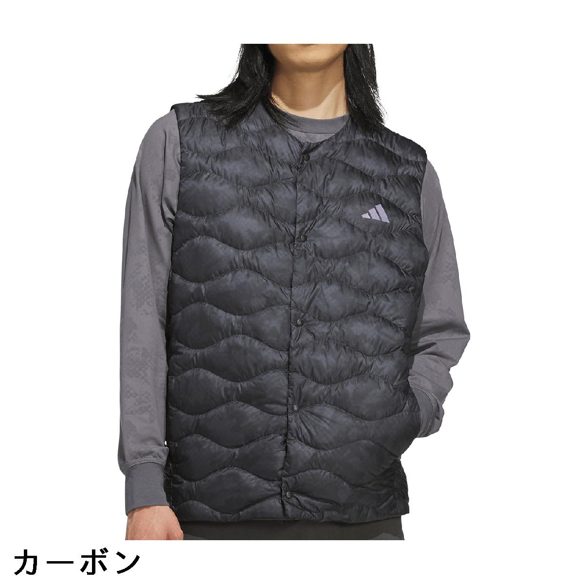 アディダス　Adidas　カモフラージュプリント パッカブル ダウンベスト