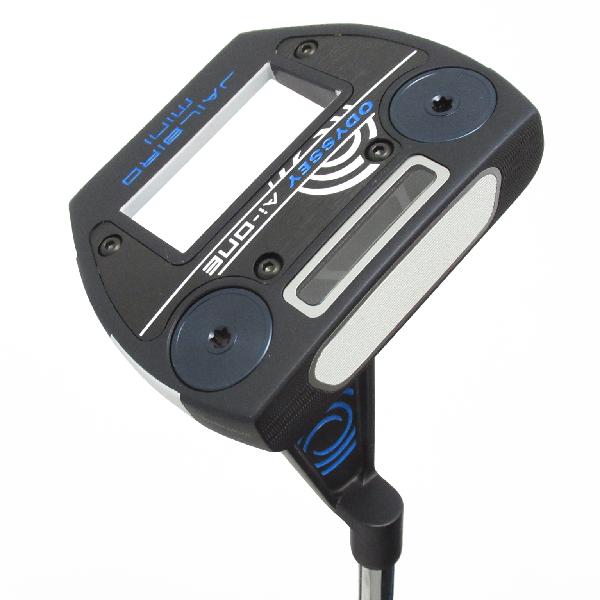 オデッセイ　AI-ONE　Ai-ONE TRI-BEAM JAILBIRD MINI パター スチールシャフト　シャフト：スチールシャフトBランク　フレックス計測項目外　男性用 メンズ用　右用