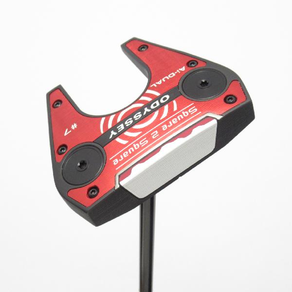【中古】オデッセイ　Ai-DUAL　Ai-DUAL Square 2 Square #7 パター スチールシャフト　【33.5】シャフト：スチールシャフトBCランク　フレックス計測項目外　男性用 メンズ用　右用