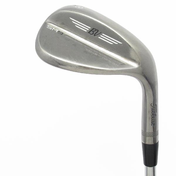 タイトリスト　Vokey　ボーケイ SM9 BRASHED STEEL ウェッジ BV105　シャフト：BV105CDランク　フレックス設定無　男性用 メンズ用　右用
