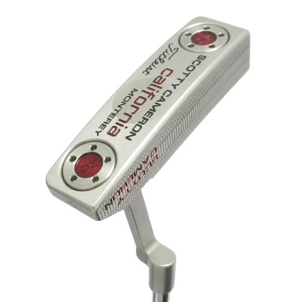 【中古】スコッティキャメロン　SCOTTY CAMERON　California MONTEREY(2012) パター スチールシャフト　【33】シャフト：スチールシャフトCランク　フレックス計測項目外　男性用 メンズ用　右用