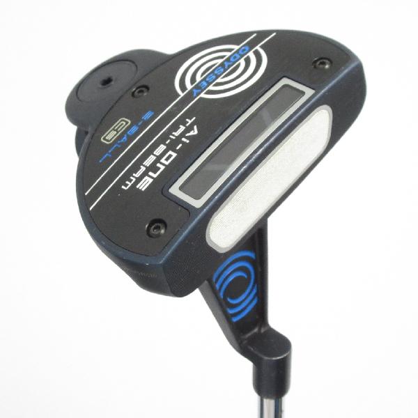 【中古】オデッセイ　AI-ONE　Ai-ONE TRI-BEAM 2-BALL CS パター スチールシャフト　【34】シャフト：スチールシャフトCランク　フレックス計測項目外　男性用 メンズ用　右用