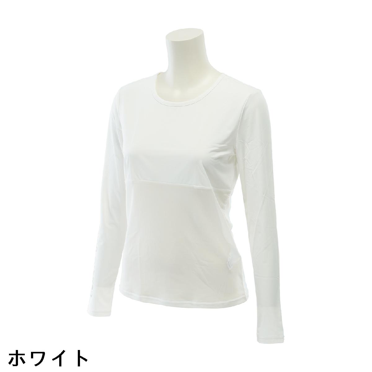 クアルトユナイテッド　CUARTO UNITED　ストレッチ 裾メッシュ長袖インナーシャツ　レディス