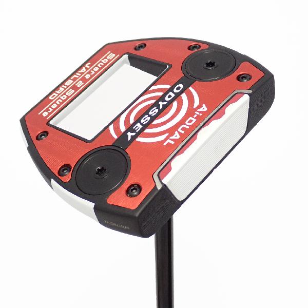 【中古】オデッセイ　Ai-DUAL　Ai-DUAL Square 2 Square JAILBIRD パター スチールシャフト　【34】シャフト：スチールシャフトBランク　フレックス計測項目外　男性用 メンズ用　右用