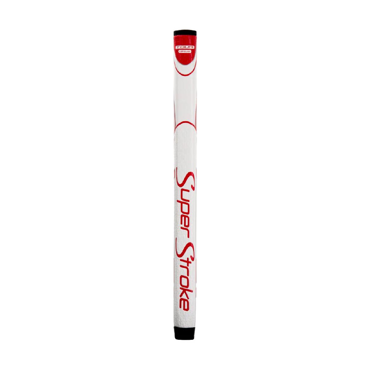 Zenergy 1.0P Claw13 グリップ パター用スーパーストローク / superstroke商品の特徴ツアープレーヤーからの直接のフィードバックに基づいて開発されたZenergy 1.0P Claw 13インチグリップは、より大きくフラットなフロントセクションと、テーパードでスリムなバックセクションを特徴とする独自の形状で、長さが長めになっています。このデザインにより、手の配置とグリップ圧が一定になり、パッティングパフォーマンスの向上に貢献します。注意：このパターグリップにはTech-Portが付属しておらず、CounterCore Weightを収納することはできません。素材ポリウレタン口径M58製造国中国シーズン2026年モデルタイプパター用26ssacc
