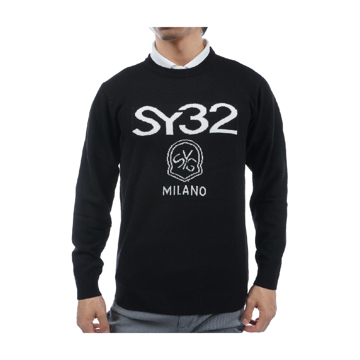 エスワイサーティトゥ バイ スウィートイヤーズ　SY32 by SWEET YEARS　ウォッシャブルウール 長袖セーター