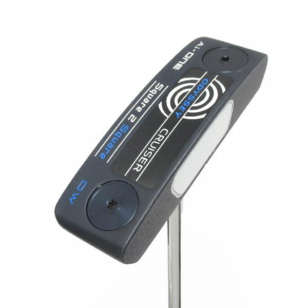 【中古】オデッセイ　AI-ONE　Ai-ONE Square 2 Square CRIUISER DOUBLE WIDE 中尺 パター スチールシャフト　【38】シャフト：スチールシャフトCランク　フレックス計測項目外　男性用 メンズ用　右用