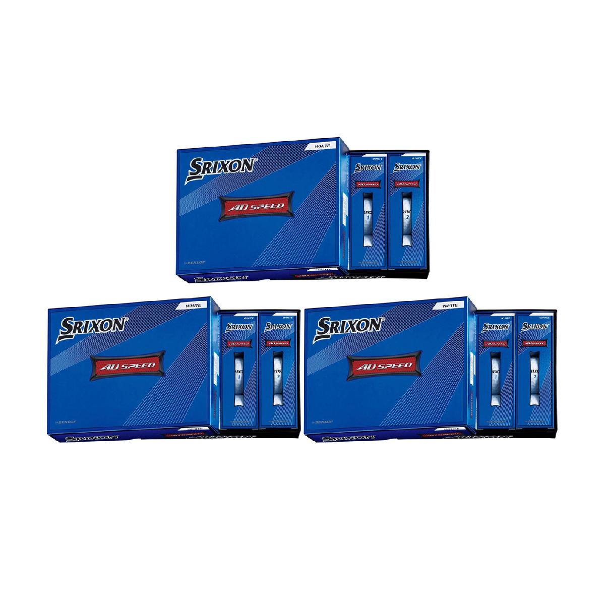 ダンロップ SRIXON AD SPEED 2 ボール 3ダースセット