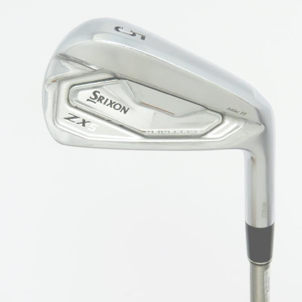 【中古】ダンロップ SRIXON スリクソン ZX5 MkII アイアン Aerotech SteelFiber i80 シャフト：Aerotech SteelFiber i80Cランク フレックスR 男性用 メンズ用 右用
