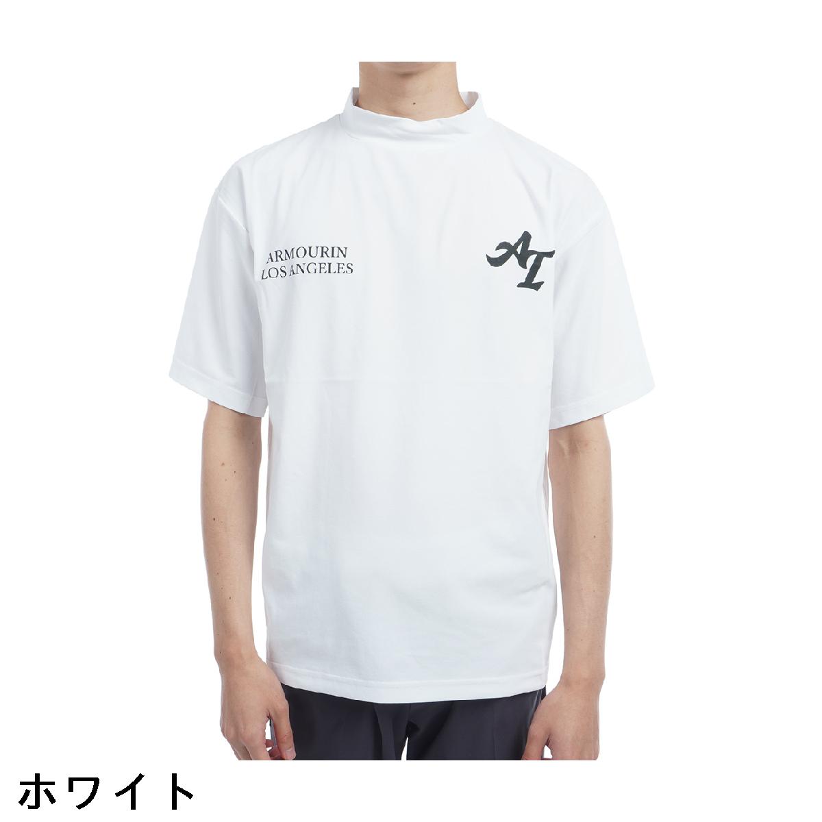 アーマーイン　ARMOURIN　ルーズ モックネック 半袖Tシャツ