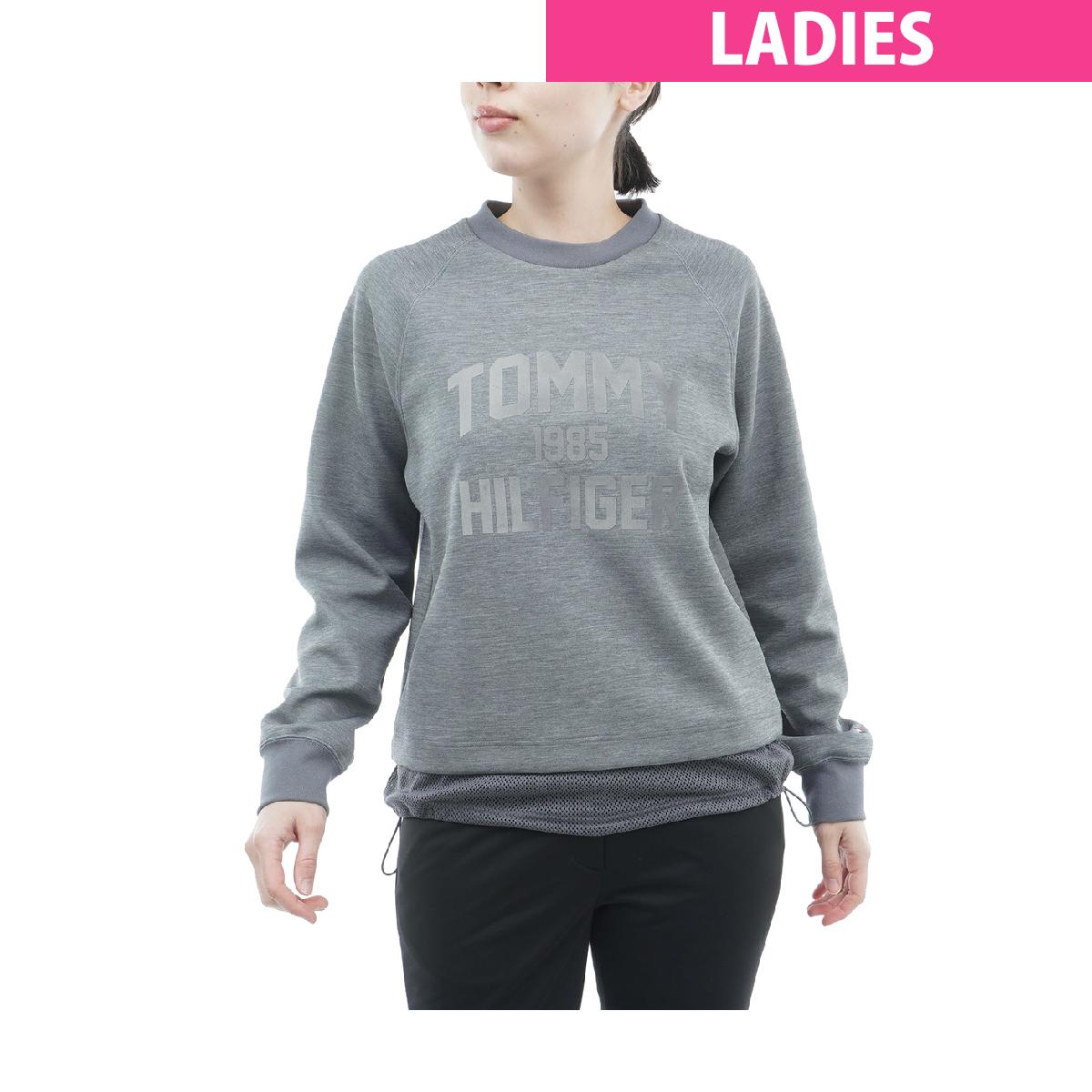 トミー ヒルフィガー ゴルフ　TOMMY HILFIGER GOLF　レイヤード ストレッチスウェット　レディス