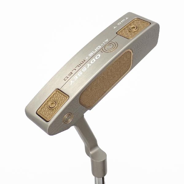 【中古】オデッセイ　AI-ONE MILLED　Ai-ONE MILLED SILVER TWO T CH パター スチールシャフト　【34】シャフト：スチールシャフトCランク　フレックス計測項目外　男性用 メンズ用　右用