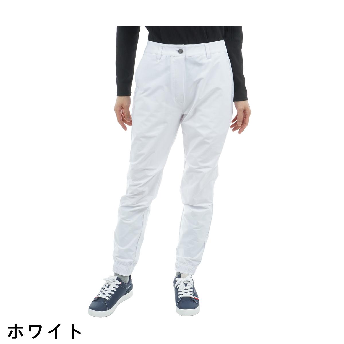 トミー ヒルフィガー ゴルフ　TOMMY HILFIGER GOLF　ストレッチ 裾ロゴゴム ロングパンツ　レディス