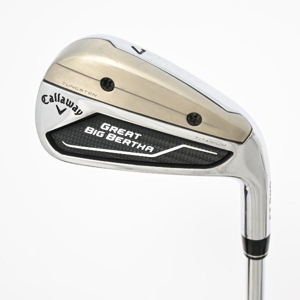 【中古】キャロウェイゴルフ　BIG BERTHA　GREAT BIG BERTHA(2023) アイアン N.S.PRO 950GH neo　シャフト：N.S.PRO 950GH neoCランク　フレックスS　男性用 メンズ用　右用