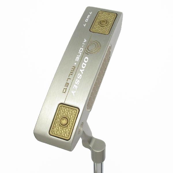 【中古】オデッセイ　AI-ONE MILLED　Ai-ONE MILLED SILVER TWO T CH パター スチールシャフト　【34】シャフト：スチールシャフトCランク　フレックス計測項目外　男性用 メンズ用　右用