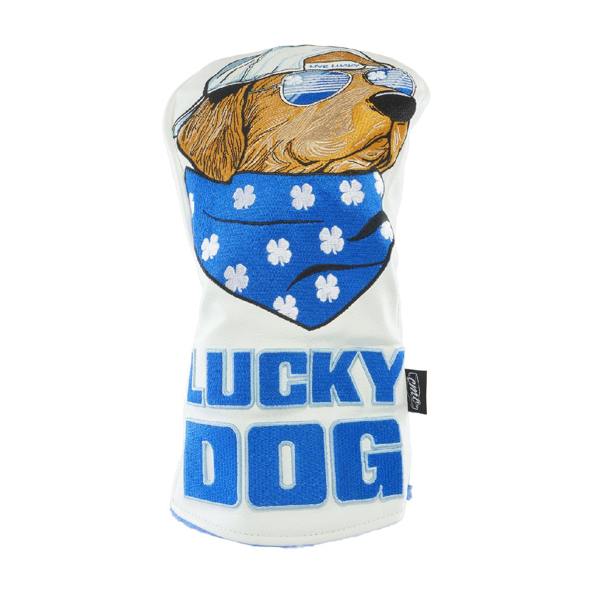 ラッキードッグ2.0 ヘッドカバー DR用ブラック クローバー / BLACK CLOVER商品の特徴「LUCKY DOG 2.0」DRIVER COVER人気のラッキードッグシリーズ。クローバーモチーフのバンダナを巻いたワンコがキュートなドライバー用のヘッドカバーです。表側にはアメリカCMC社が誇る高品質で柔らかな軽量フェイクレザーを使用。内側にはクッション性の高いボア素材を使用しています。首部分はしなやかな伸縮性があり、装着感・脱着感の良さを持たせています。※こちらは定番商品ですが、デザインのマイナーチェンジにより、細部が画像と異なる場合がございます。素材ポリウレタン(合成皮革)サイズバリエーション長さ約35×横幅約15×厚さ(最小-最大)約3-11cm製造国中国シーズン2026年モデル26ssacc hccoupon charahc