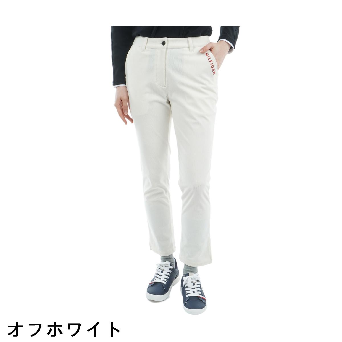 トミー ヒルフィガー ゴルフ　TOMMY HILFIGER GOLF　ストレッチ コーデュロイ 9分丈パンツ　レディス