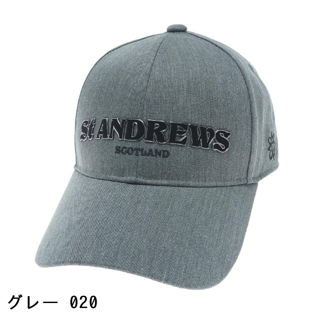 セント・アンドリュース　St ANDREWS　機能素材キャップ