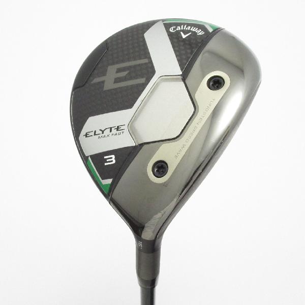 乐天商城 - 【中古】キャロウェイゴルフ　ELYTE　エリート MAX FAST フェアウェイウッド LIN-Q 40 for Callaway　【3W】シャフト：LIN-Q 40 for CallawayCランク　フレックスS　男性用 メンズ用　右用
