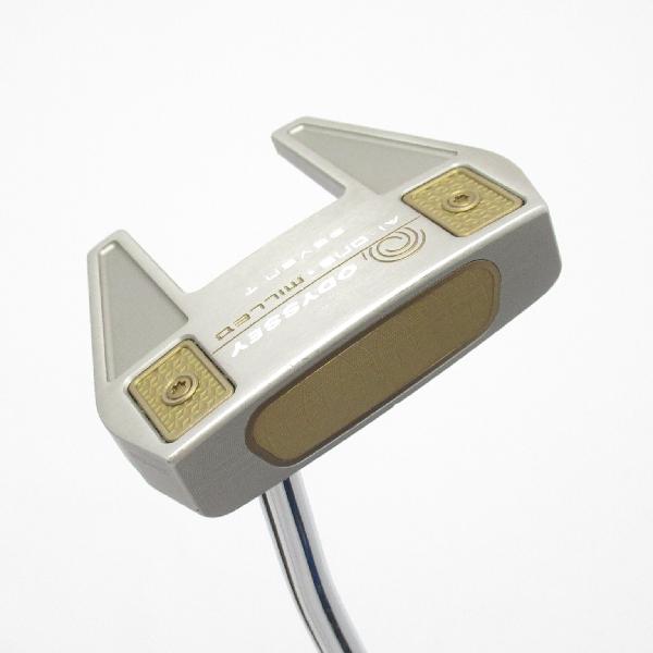 【中古】オデッセイ　AI-ONE MILLED　Ai-ONE MILLED SILVER SEVEN T DB パター スチールシャフト　【34】シャフト：スチールシャフトCランク　フレックス計測項目外　男性用 メンズ用　右用