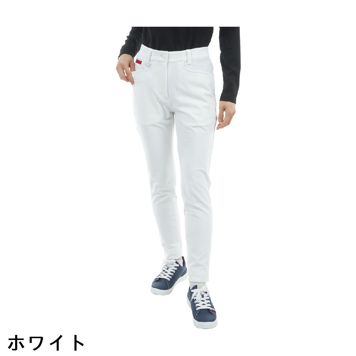 トミー ヒルフィガー ゴルフ　TOMMY HILFIGER GOLF　ストレッチ 裏フリース起毛 ロングパンツ　レディス