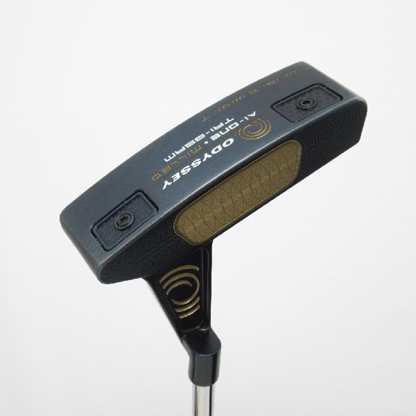 【中古】オデッセイ　AI-ONE MILLED　Ai-ONE MILLED TRI-BEAM DOUBLE WIDE T CH パター スチールシャフト　【34】シャフト：スチールシャフトCランク　フレックス計測項目外　男性用 メンズ用　右用