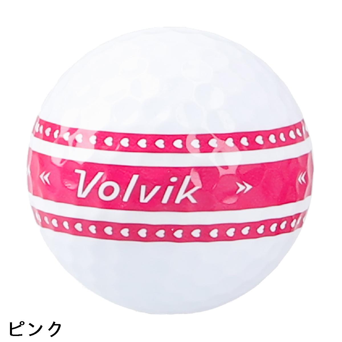 ボルビック　Volvik　VISTA3 PINK 360 ボール 3ダースセット