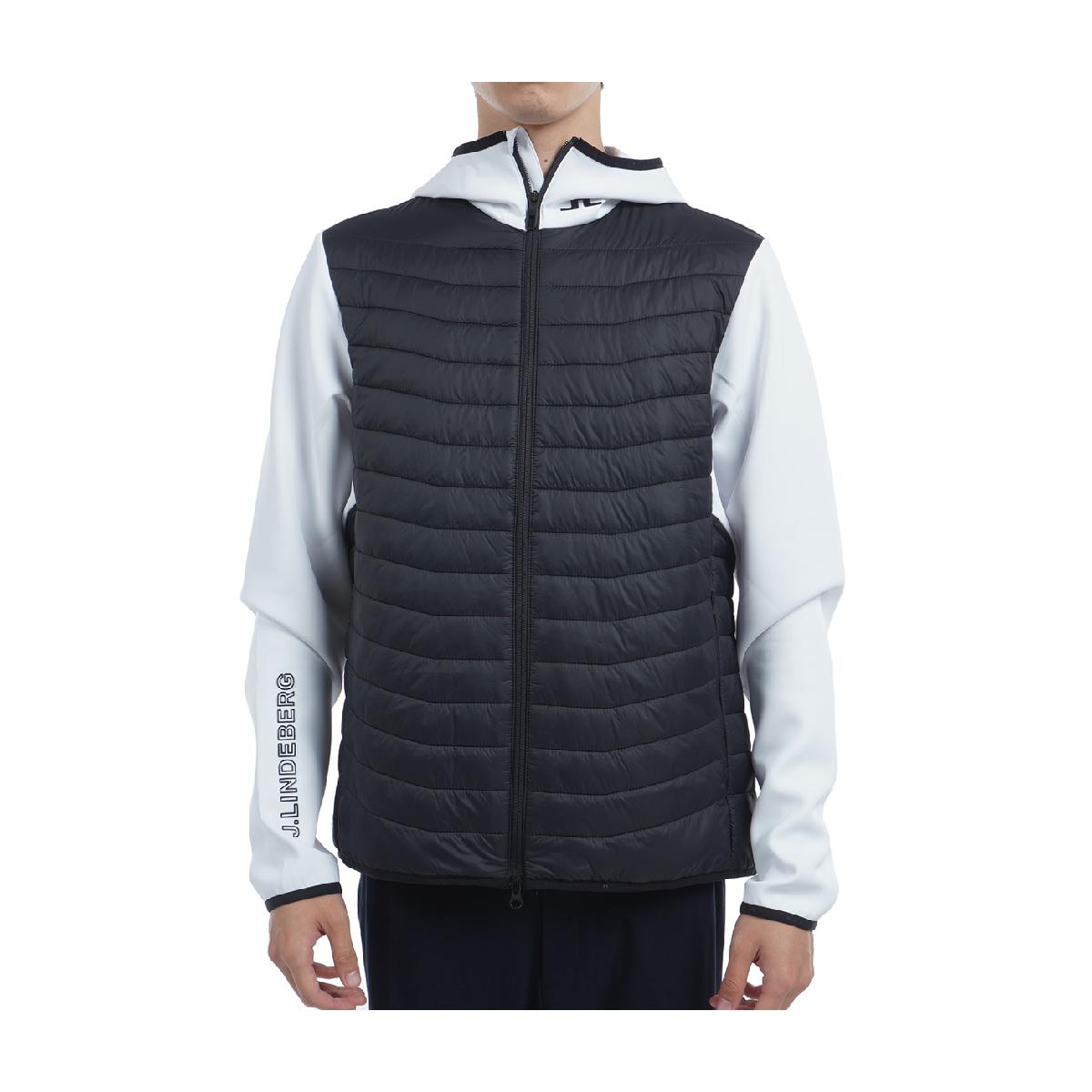 J.リンドバーグ　J.LINDEBERG　ストレッチ フード付きキルトジャケット