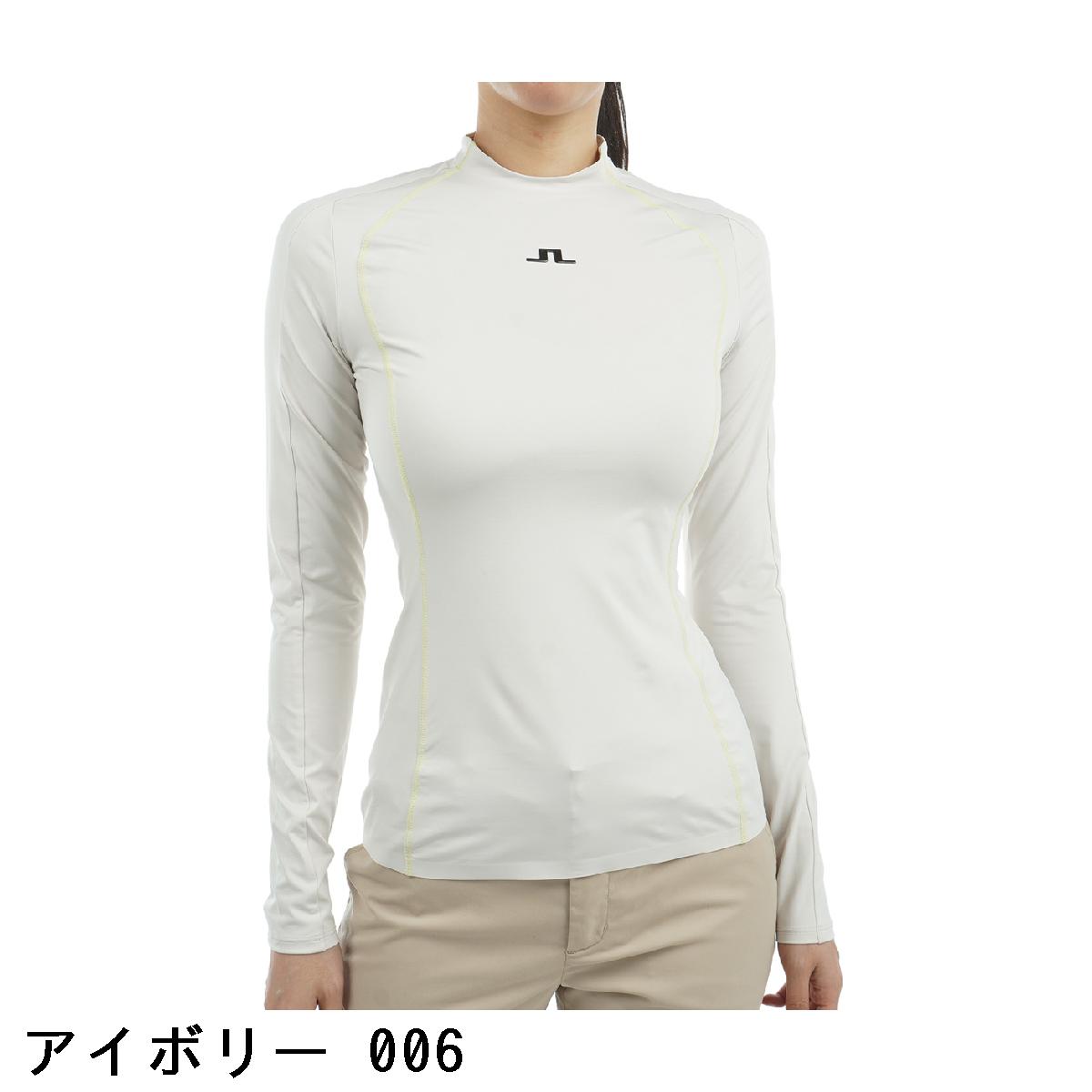 J.リンドバーグ　J.LINDEBERG　ストレッチ ソフトコンプレッション モックネック長袖シャツ　レディス