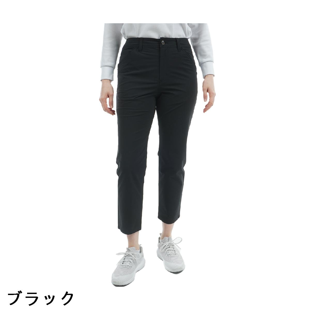 セント・アンドリュース　St ANDREWS　ストレッチ ジオメトリックジャカードクロップドパンツ　レディス