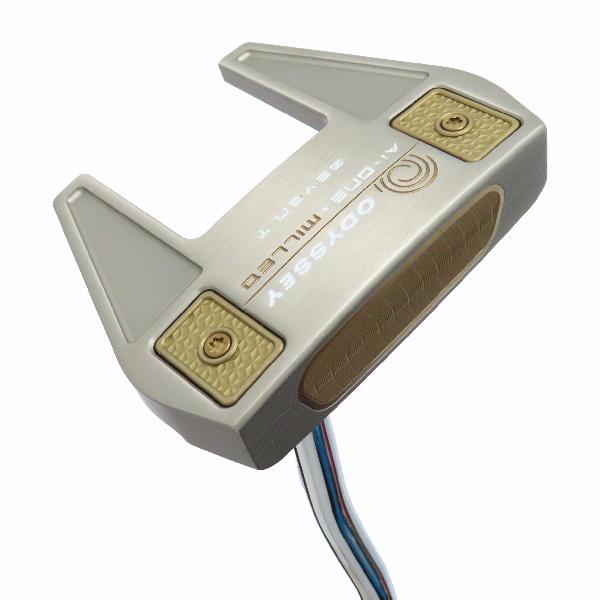 【中古】オデッセイ　AI-ONE MILLED　Ai-ONE MILLED SILVER SEVEN T DB パター スチールシャフト　【34】シャフト：スチールシャフトCランク　フレックス計測項目外　男性用 メンズ用　右用