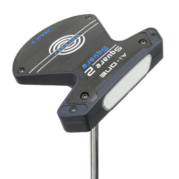 【中古】オデッセイ　AI-ONE　Ai-ONE Square 2 Square MAX 1 パター スチールシャフト　【34】シャフト：スチールシャフトBランク　フレックス計測項目外　男性用 メンズ用　右用