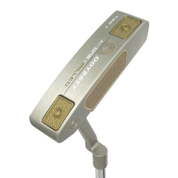 【中古】オデッセイ　AI-ONE MILLED　Ai-ONE MILLED SILVER TWO T CH パター スチールシャフト　【34】シャフト：スチールシャフトCランク　フレックス計測項目外　男性用 メンズ用　右用