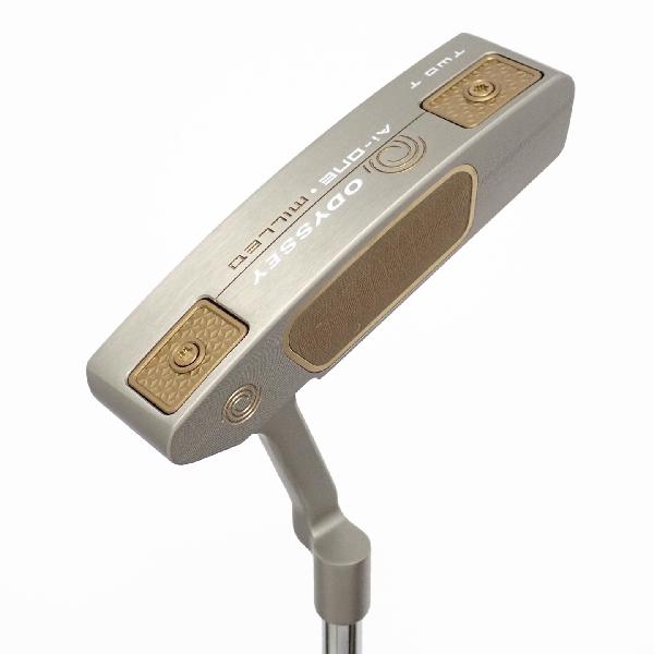 【中古】オデッセイ　AI-ONE MILLED　Ai-ONE MILLED SILVER TWO T CH パター スチールシャフト　【34】シャフト：スチールシャフトBCランク　フレックス計測項目外　男性用 メンズ用　右用
