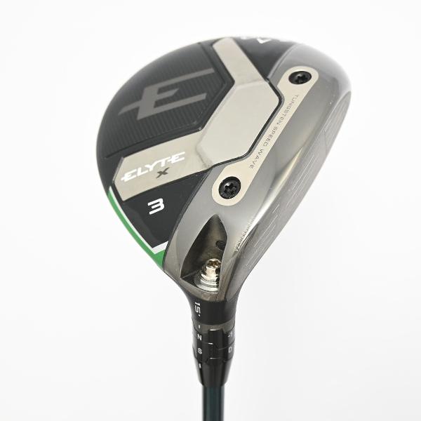【中古】キャロウェイゴルフ　ELYTE　エリート X フェアウェイウッド VENTUS GREEN 5 for Callaway　【3W】シャフト：VENTUS GREEN 5 for CallawayBCランク　フレックスR　男性用 メンズ用　右用