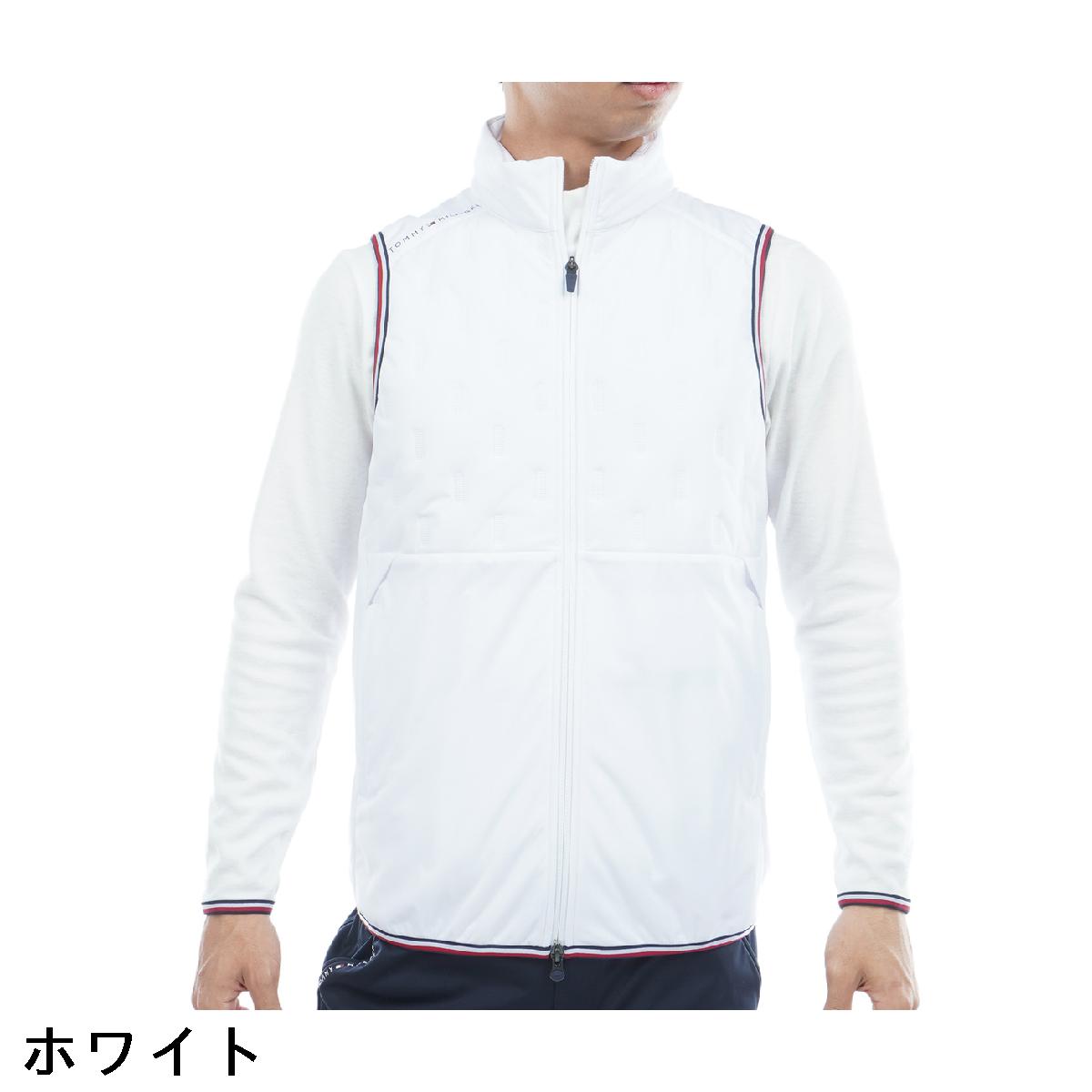 トミー ヒルフィガー ゴルフ　TOMMY HILFIGER GOLF　ストレッチ 高周波 中綿キルトベスト
