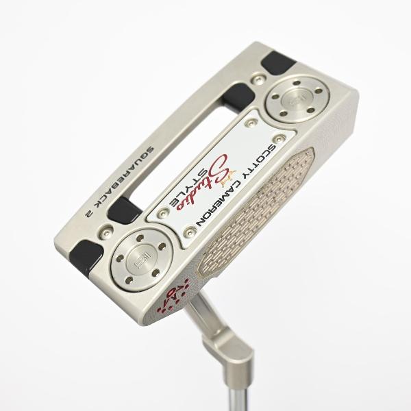 【中古】スコッティキャメロン　SCOTTY CAMERON　スタジオスタイル スクエアバック 2(2025) パター スチールシャフト　【34】シャフト：スチールシャフトCランク　フレックス計測項目外　男性用 メンズ用　右用