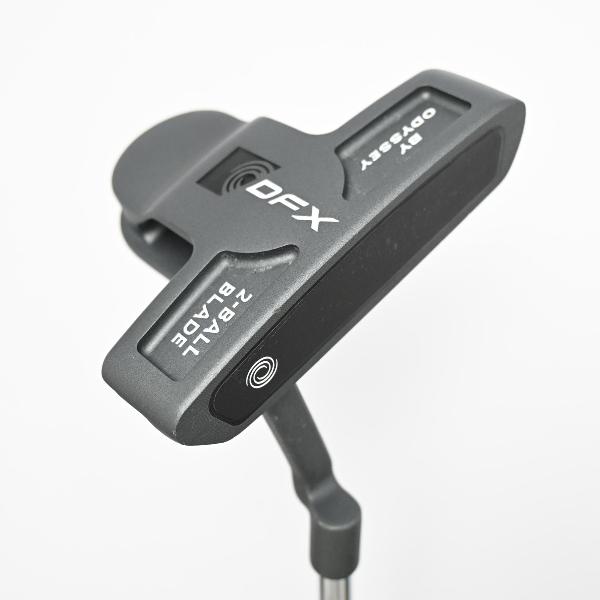 【中古】オデッセイ　DFX　DFX BY ODYSSEY 2-BALL BLADE CH パター スチールシャフト　【33】シャフト：スチールシャフトCランク　フレックス計測項目外　男性用 メンズ用　右用