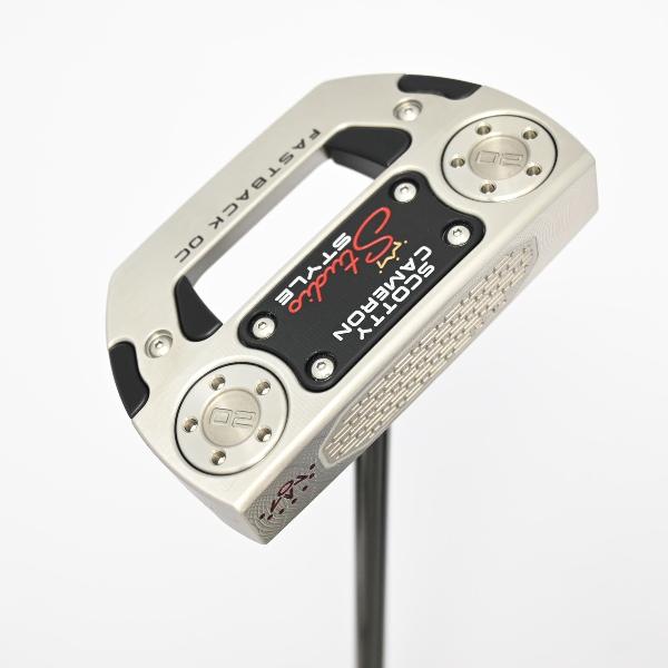 【中古】スコッティキャメロン　SCOTTY CAMERON　スタジオスタイル ファストバック OC パター スチールシャフト　【33】シャフト：スチールシャフトBランク　フレックス計測項目外　男性用 メンズ用　右用