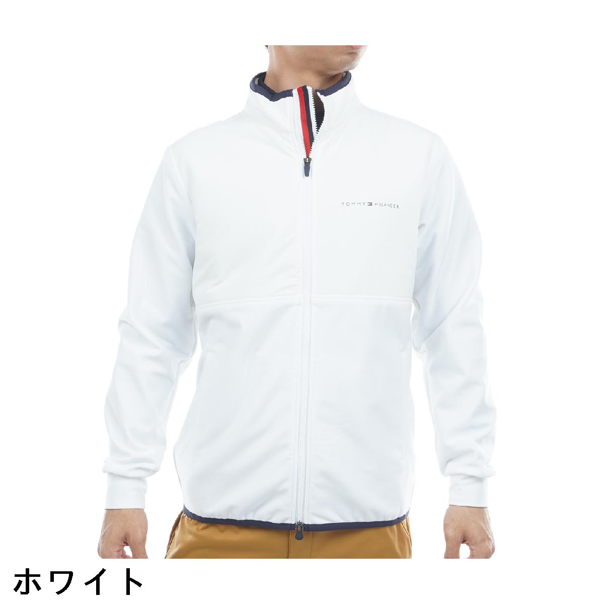 トミー ヒルフィガー ゴルフ　TOMMY HILFIGER GOLF　ストレッチ 裏起毛 アクションプリーツ ハイブリッド中綿ジャケット