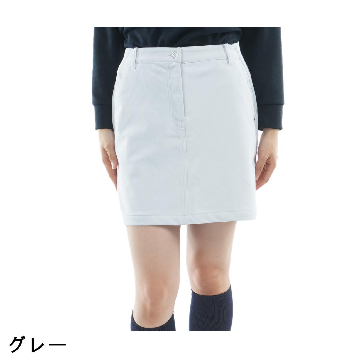 アンパスィ　and per se　ストレッチ ウインドシャッターコーデュロイスカート　レディス