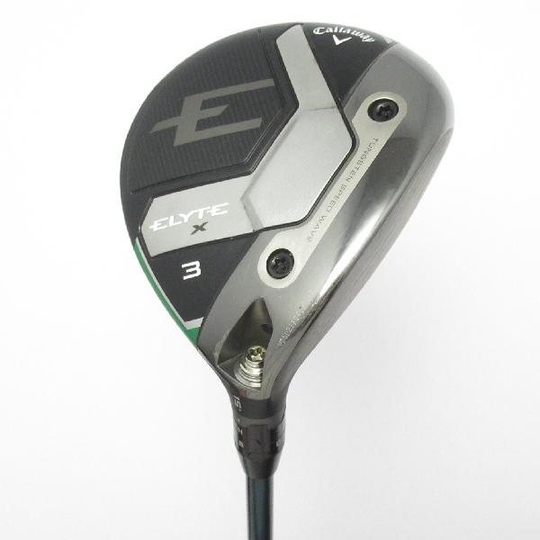 【中古】キャロウェイゴルフ　ELYTE　エリート X フェアウェイウッド VENTUS GREEN 5 for Callaway　【3W】シャフト：VENTUS GREEN 5 for CallawayCランク　フレックスSR　男性用 メンズ用　右用