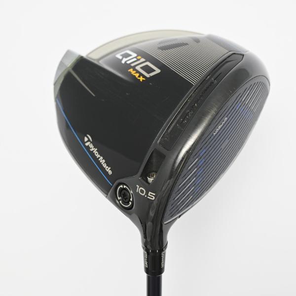 【中古】テーラーメイド　Qi10　Qi10 MAX ドライバー Diamana Blue TM50　シャフト：Diamana Blue TM50Cランク　フレックスS　男性用 メンズ用　右用