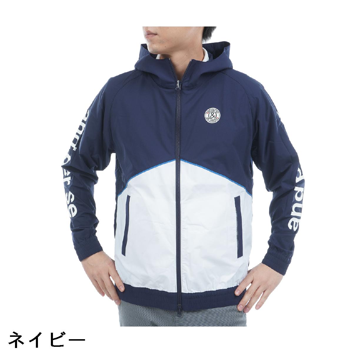 アンパスィ　and per se　ストレッチ エアジャスター切替ブルゾン