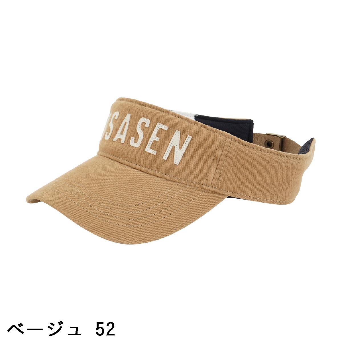 ロサーセン　ROSASEN　ロゴ 起毛コットン ウォッシュドサンバイザー　レディス