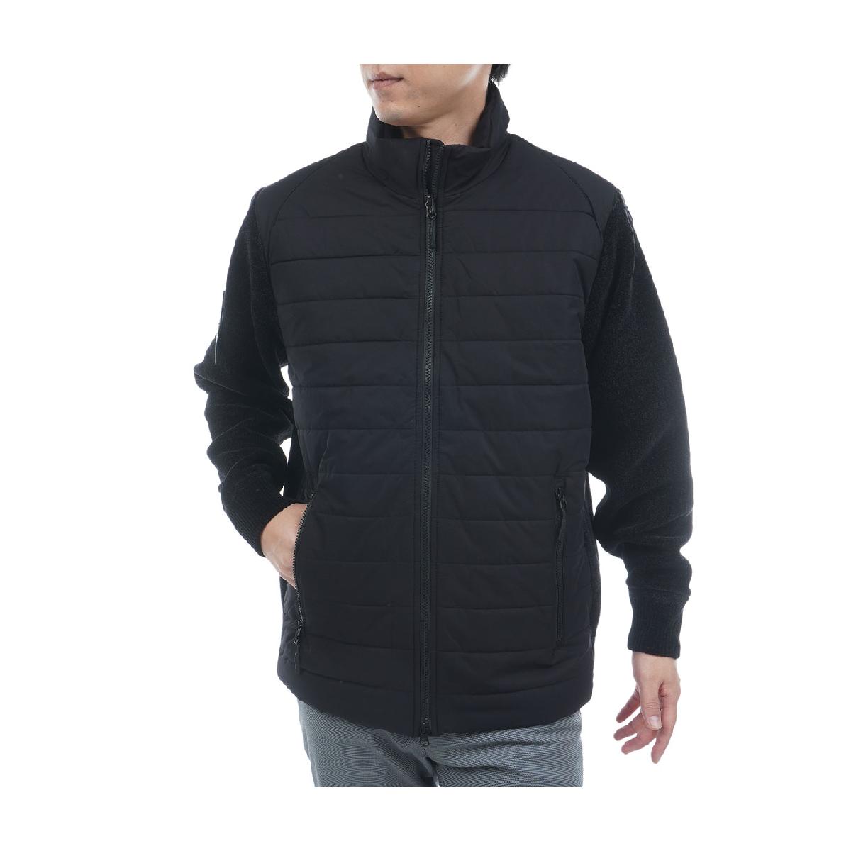 ブリーフィング BRIEFING ストレッチ ウインドブロック モールヤーン ニット ブルゾン